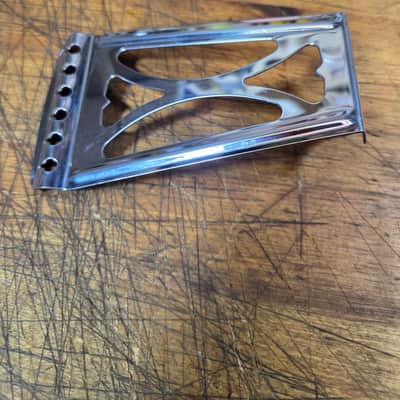 Vintage 1965 Harmony Airline Silvertone Stella Guitar Tailpiece Luthier Parts #5 image 2