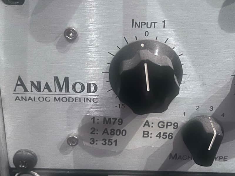 Ana mod ATS-1 Analog Tape Simulator Revolutionary analog-modeled tape simulator 2009 - silver image 1