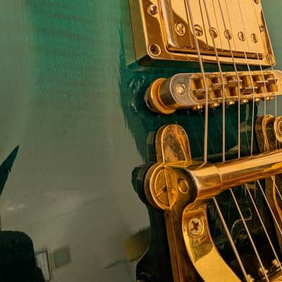 Gibson SG Supreme in Ultra Rare Emerald Burst Finish 2006 - with Case and Bigsby image 21