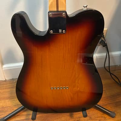 2016 Fender Telecaster with Gen4 Noiseless Pickups  - Black Sun Burst image 5