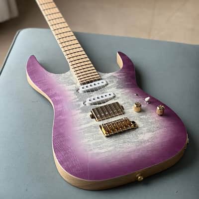 Saito S-624 SSH with Hard Maple and Gold Hardware in Kunzite 232421 image 1