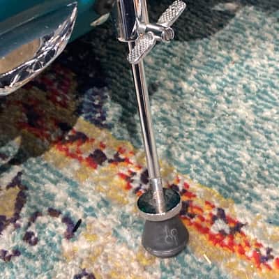 Sonor "Chicago" 3-Piece Drum Set 1965 - MF Marine Turquoise Satin image 8