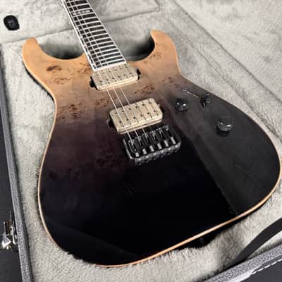 ESP E-II M-II Hardtail w/Case - Black Natural Fade image 3