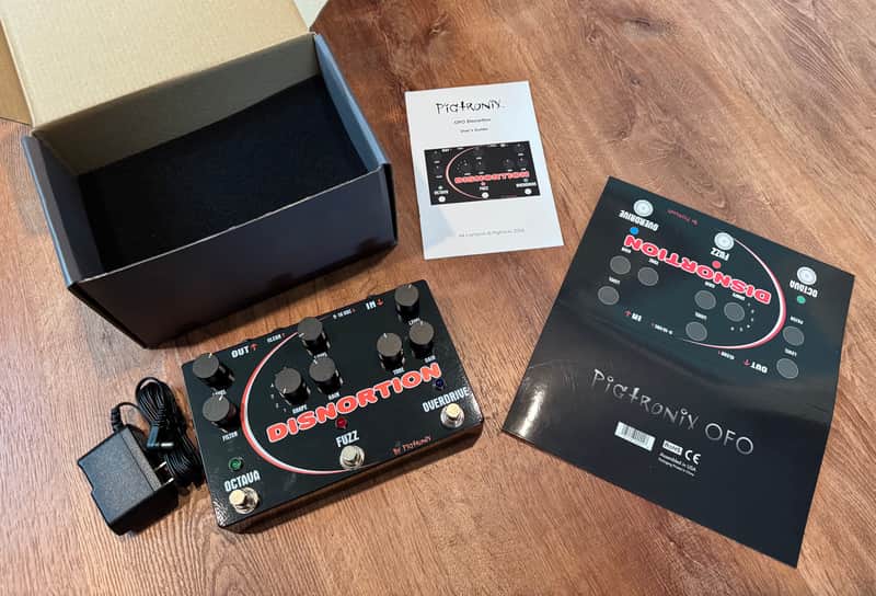 Pigtronix Disnortion Octave Fuzz Overdrive OFO Made in USA