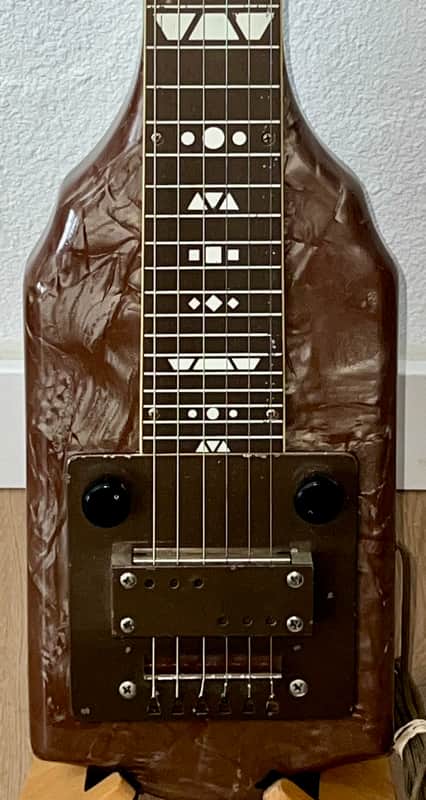 .1940s Supro Supreme Hawaiian Model 1400 Steel Guitar, Lap Steel. Original Case & Cord ! image 1