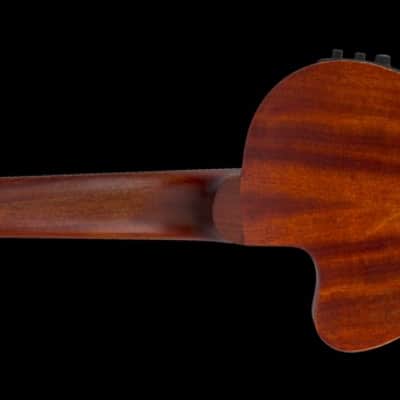 Gretsch G9121 Tenor Electro Ukulele with Gig Bag, Honey Mahogany Stain image 2