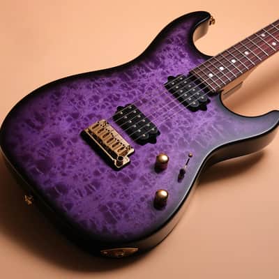 Suhr Standard Thin Burst LE 2026 - Trans Purple image 10