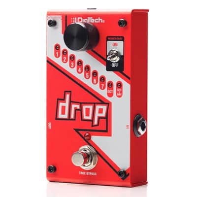 DigiTech Drop Compact Polyphonic Pitch-Shifter 2010s - Red image 2