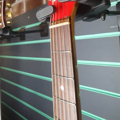 Fender Mustang MG69/MH Candy Apple Red 2012 Electric Guitar image 7