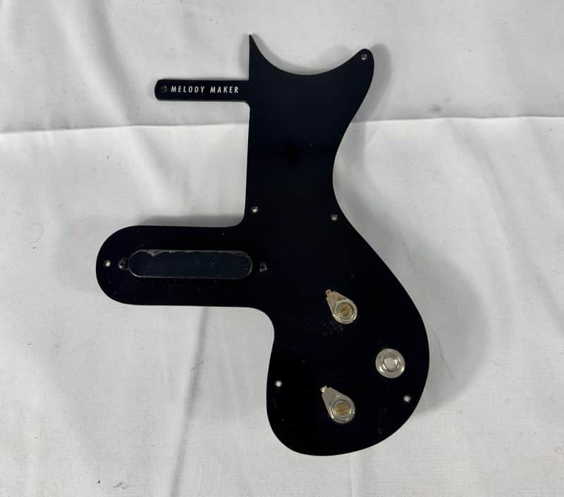 Gibson Melody Maker Pickup Loaded Pickguard 1965 - Black image 1