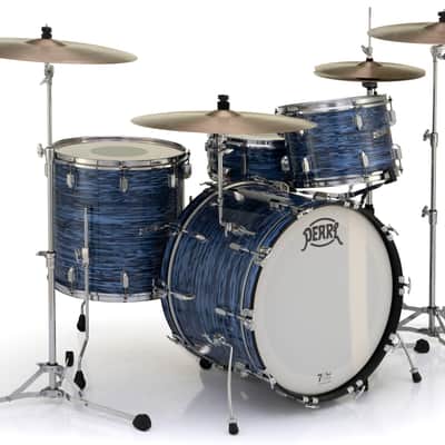 Pearl President Deluxe Ocean Ripple 3pc Shell Pack 22x14 13x9 16x16 Drums | Authorized Dealer image 1
