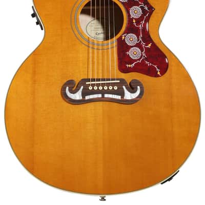 Epiphone J-200 Studio EC Acoustic-electric Guitar - Antique Natural image 1