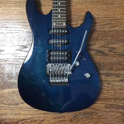 Hamer Centaura CT-21 Floyd Rose, coil tap, Trans Blue image 2