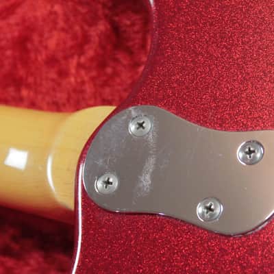 Mosrite The Ventures 1965 - candy apple red image 17
