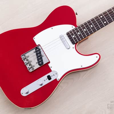 1989 Fender Telecaster Custom ‘62 Vintage Reissue TL62B-70 Candy Apple Red A-serial, Japan MIJ Fujigen image 1