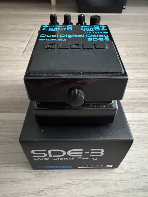 Boss SDE-3 Dual Digital Delay 2024 - Present - Black image 1