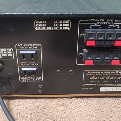 PROFESSIONALLY RESTORED MARANTZ PM300 AMPLIFIER image 7