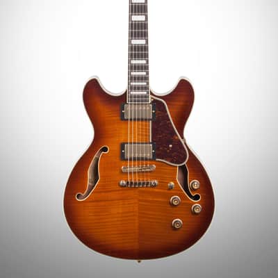 Ibanez Artcore Expressionist AS93FM Semi-Hollowbody Electric Guitar, Violin Sunburst image 2