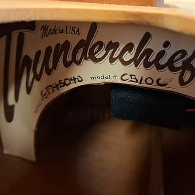 Tacoma Thunderchief  CB100 Fretless. W/case (***second hand***) image 8