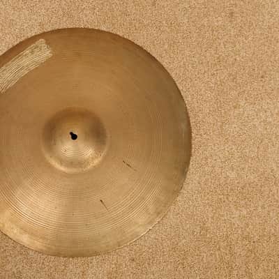 1960s Zildjian A 20" Thin Ride Cymbal 1806g image 1