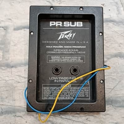 Peavy PR SUC Terminal Plate image 1
