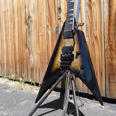 ESP E-II Arrow Nebula Black Burst 6-String Electric Guitar w/ Case image 5