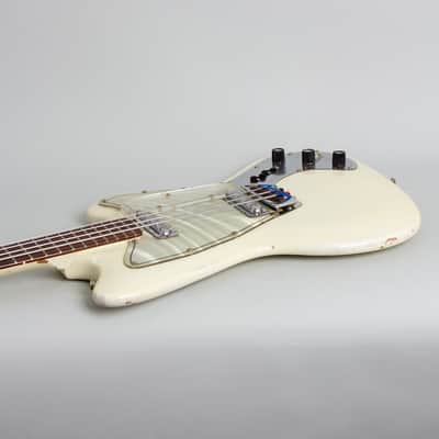 Danelectro  Dane D2B4 Owned by Jeff Tweedy of Wilco Solid Body Electric Bass Guitar (1967), ser. #2017, original black hard shell case. image 7
