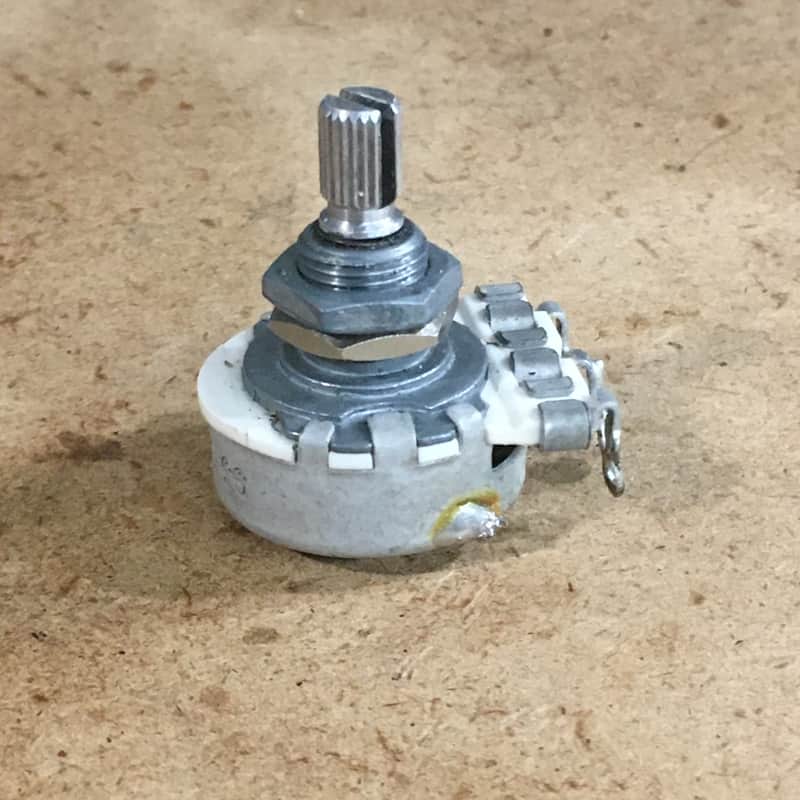 Vintage WD Music 1993 Potentiometer 250K Ohms 4 Fender Strat Wiring Harness Pot image 1