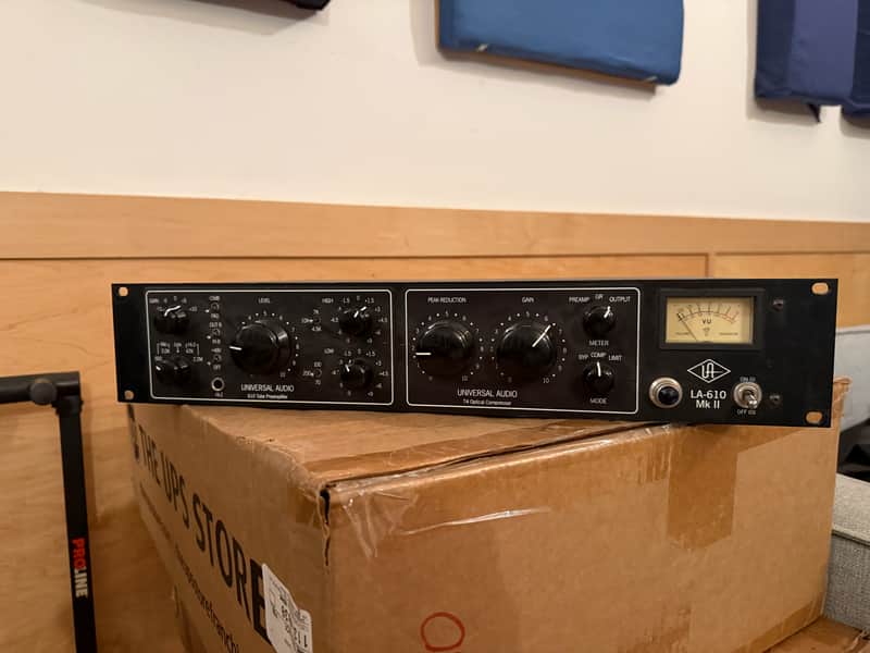 Universal Audio LA-610 MkII Tube Channel Strip 2008 - Present - Black image 1