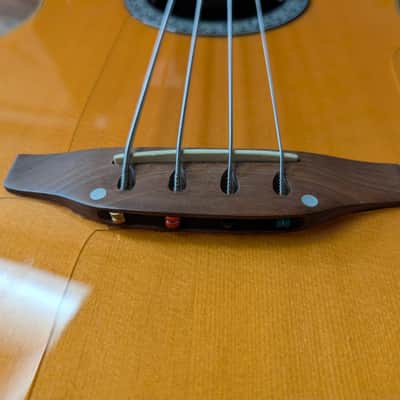 Ovation Celebrity CC074 Acoustic Electric Bass Guitar W/$200 TKL Combo Case READ image 10