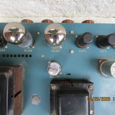 Bogen J130 Guitar Head, Series A94, 1955-58, Converted To Bassman image 7