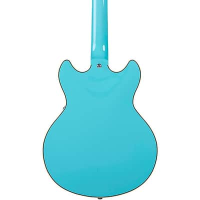 D'Angelico Premier Mini DC, Sky Blue Sky Blue image 19