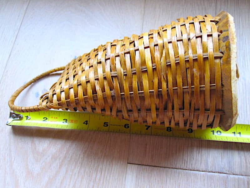 Brazilian Caxixi Basket Shaker, Large - NOS image 1