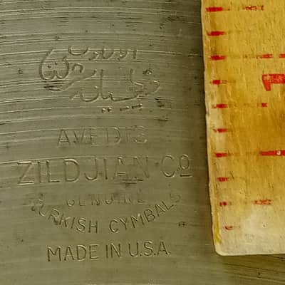 *Zildjian 15 1/8" Paper-Thin 50s Hi-Hats 968/994g Vintage Cymbals B20 Avedis USA image 8