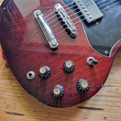 Eros Mark ii Solid 9712 SG Style Matsumoku MIJ Electric Guitar image 5