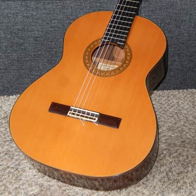 RARITY - MADE IN JAPAN 1977 - JUAN OROZCO 62F10 - RAMIREZ CLASS CLASSICAL CONCERT GUITAR - CEDAR/BRAZILIAN ROSEWOOD image 2