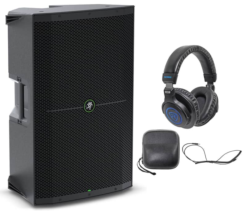 Mackie Thump215 15" 1400 Watt Powered Active DJ PA Speaker+Headphones Thump 215 image 1