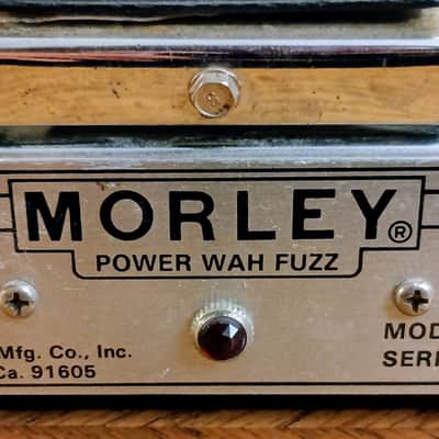 Morley Power Wah Fuzz PWF 1970s - Silver image 2