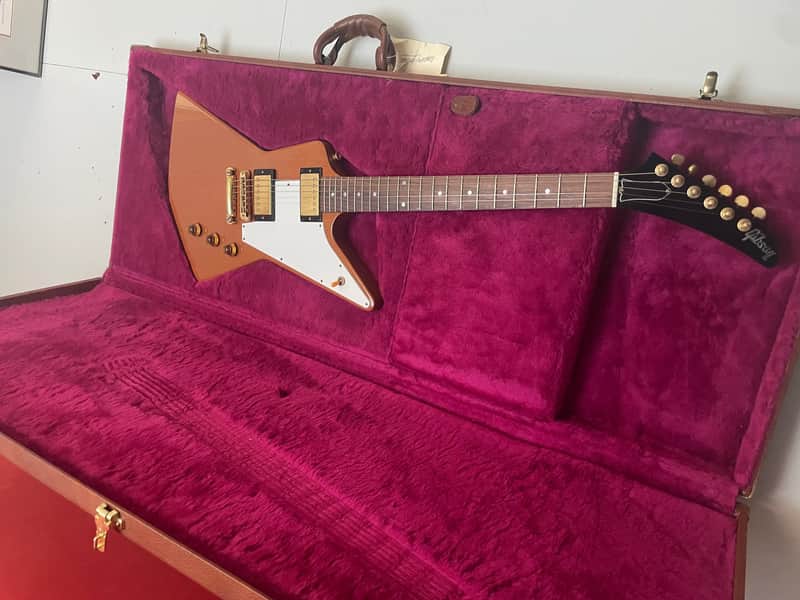 Gibson for Yamano Music Japan Clapton cut EXPLORER 1990 - Nitro cellulose image 1