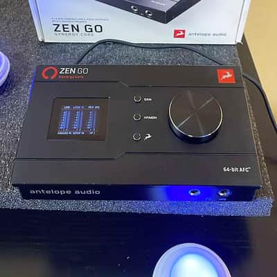Antelope Audio Zen Go Synergy Core USB Type-C Audio Interface 2021 - Present - Black image 1