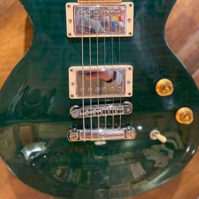 1998 Gibson Les Paul Standard Double Cut, Jalapeño Green image 5