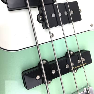 Fender Special Run (Limited Edition) Deluxe PJ Bass Sea Foam Pearl image 3