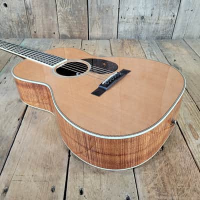 Santa Cruz 00 Cedar and Koa with K&K Pickup, Mic, & Trinity Preamp - Natural image 11