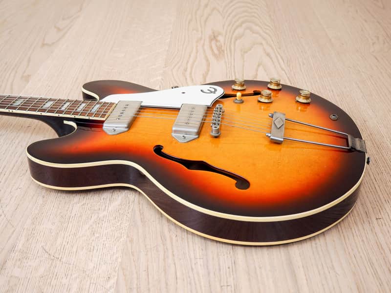 1988 Epiphone Casino Electric Guitar Sunburst Japan Terada Pre