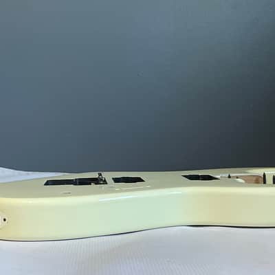 2017 Charvel Mexico San Dimas Pro Mod 2H White/Cream Guitar Body Floyd Ready image 22