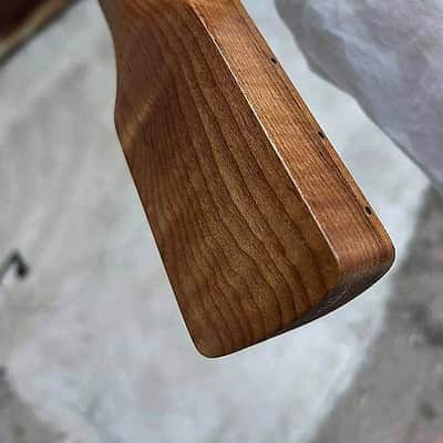 Matte Finish Guitar Strat Style Roasted Maple Neck, 21 Frets Fingerboard image 2