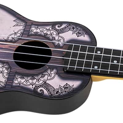 Flight TUS40 Mandala Wood Soprano Travel Ukulele image 4