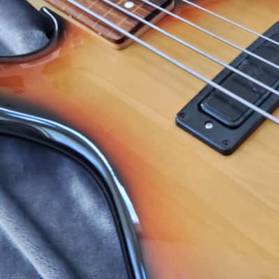 1989 Peavey Foundation FL 4 String Fretless USA Rare Electric Bass - Sunburst Finish image 8
