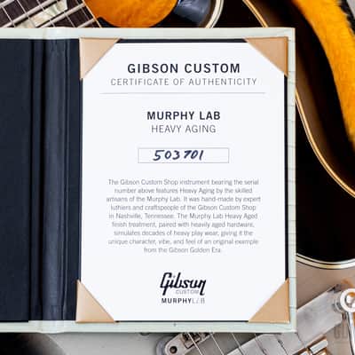 2025 Gibson Custom Shop 1961 Les Paul SG Standard CME Spec Murphy Lab Heavy Aged Silverburst w/ Case, Tags, CoA image 21