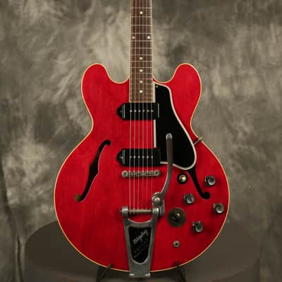 1961 Gibson ES-330 Cherry RARE original STEREO Varitone image 2